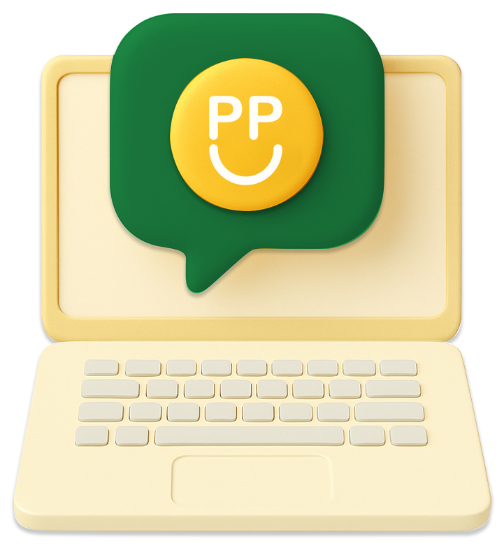HAPPI contact support illustration